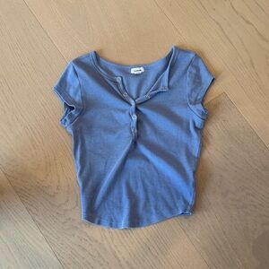 Garage Kids Blue Button Down Shirt